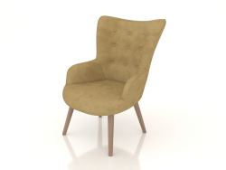 Fauteuil Hygge (jaune)