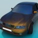 3d модель Audi A4 – превью