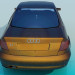3d модель Audi A4 – превью