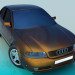 3d модель Audi A4 – превью