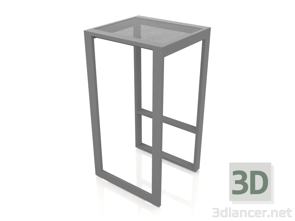 3d model High stool (Anthracite) - preview