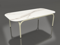Coffee table (Gold, DEKTON Aura)
