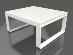 Table club 80 (DEKTON Zenith, Blanc)