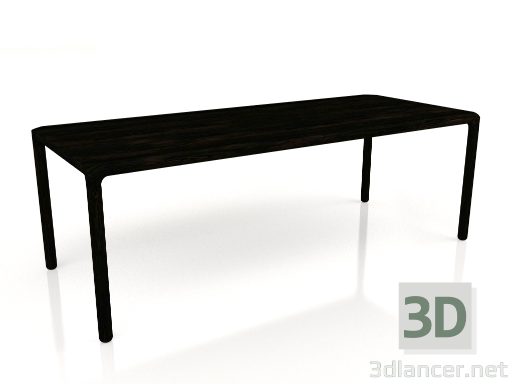 3D Modell Esstisch Storm 220x90 (Schwarz) - Vorschau