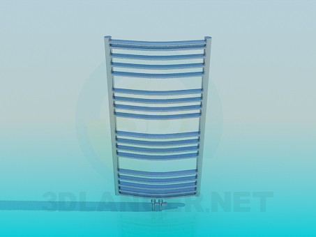 3d model towel - preview