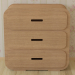 Comod Chest of Drawer 1C por Unto This Last 3D modelo Compro - render