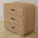 Comod Chest of Drawer 1C por Unto This Last 3D modelo Compro - render