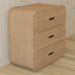 Comod Chest of Drawer 1C por Unto This Last 3D modelo Compro - render