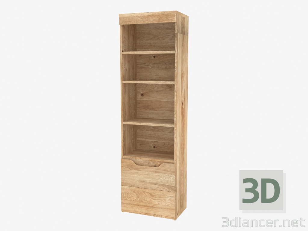 3d model Estuche para lápices abierto (SE.1048 60x207x40cm) - vista previa