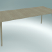 Modelo 3d Mesa de jantar no meio (SK5, 200x90cm H 74cm, carvalho lacado transparente) - preview