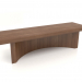 3d model Bench BK (1400x400x350, wood brown light) - preview