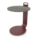 3d model Coffee table Ø36 (Wine red, DEKTON Radium) - preview