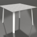 3d model Mesa de comedor 100 (Blanco, DEKTON) - vista previa