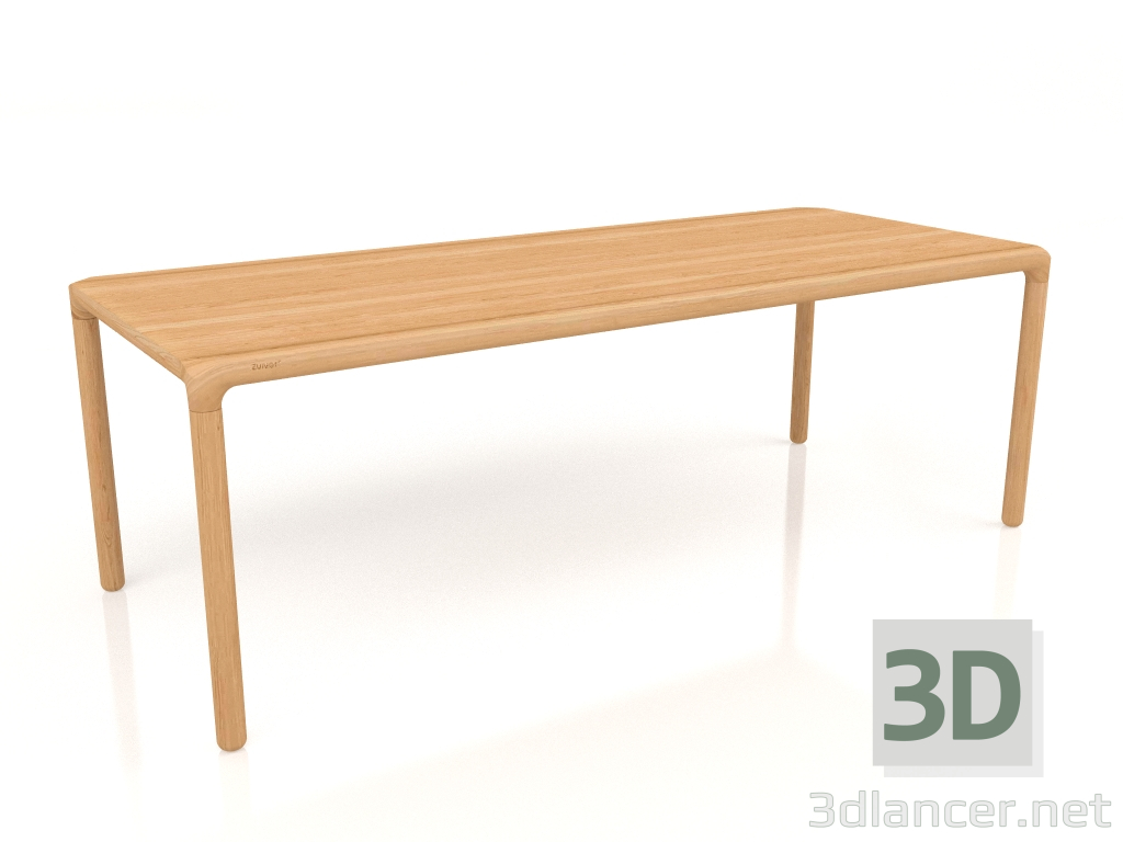 3d model Mesa de comedor Storm 220x90 (Natural) - vista previa