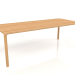 Modelo 3d Mesa de jantar Storm 220x90 (Natural) - preview