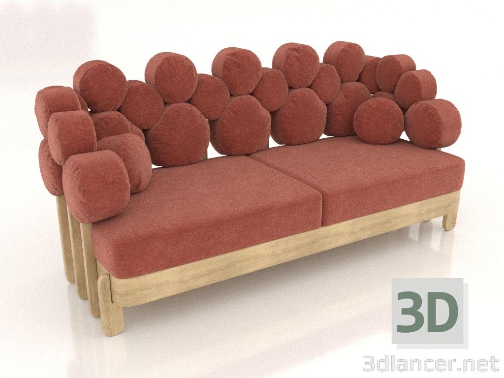 3d model Large IKRA sofa (option 5) - preview