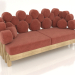 3d model Large IKRA sofa (option 5) - preview