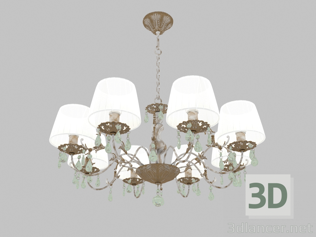 Modelo 3d Candelabro suspenso Magali (3229 8) - preview