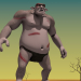 Troll calvo 3D modelo Compro - render