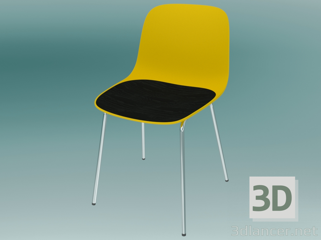 3d model Silla SEELA (S312 con tapizado de madera, sin tapizado) - vista previa