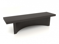 Banc BK (1400x400x350, bois marron)