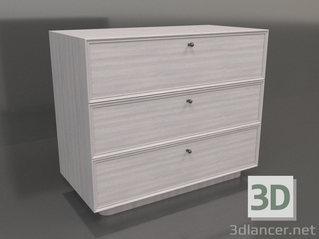 3D modeli Çekmeceli TM 15 (1001х505х834, ahşap soluk) - önizleme