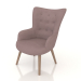 3d model Sillón Hygge (coral) - vista previa