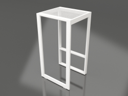 Tabouret haut (Blanc)