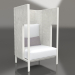 3d model Chaise longue capullo (gris ágata) - vista previa