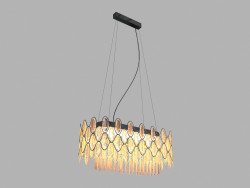 Pendant Chandelier cetara md103910-21a ensemble 21 de cristal