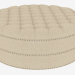 3D Modell Ottomane GRAND ROUND TUFTED OSMANE (7801.1107) - Vorschau