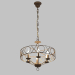 Modelo 3d Chandelier Masculino (1371-6P) - preview