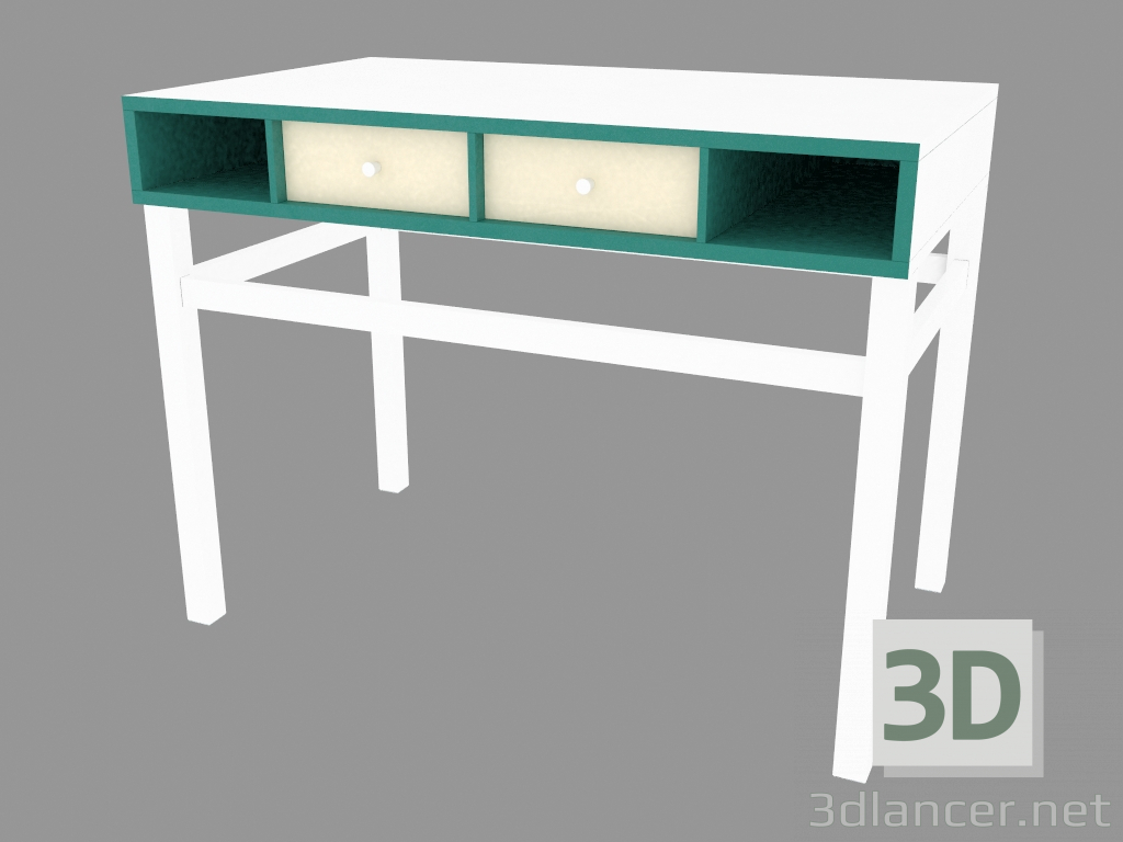 modèle 3D Bureau d’écriture - preview