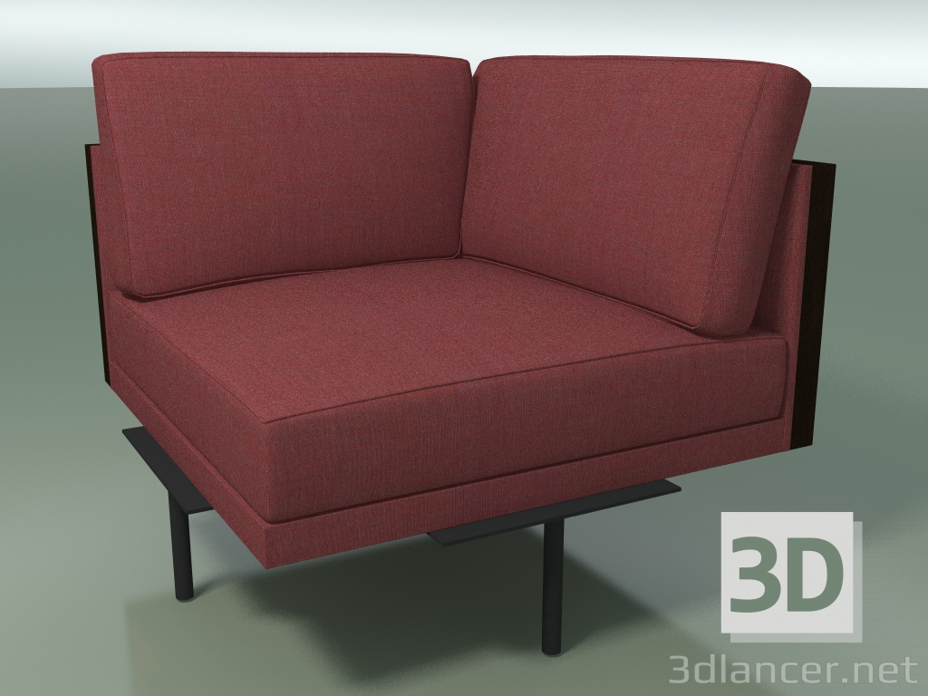 3d model Angle Module 5253 (90 °, L, Wenge) - preview