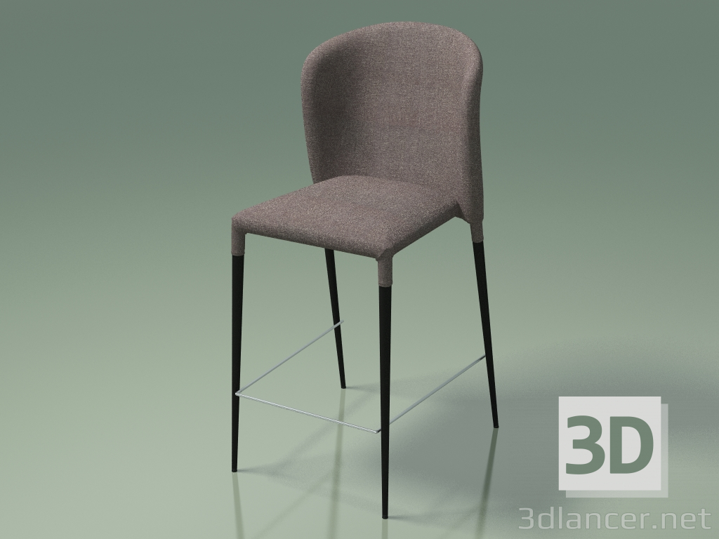 3D Modell Halbstuhl Arthur (110146, grau) - Vorschau