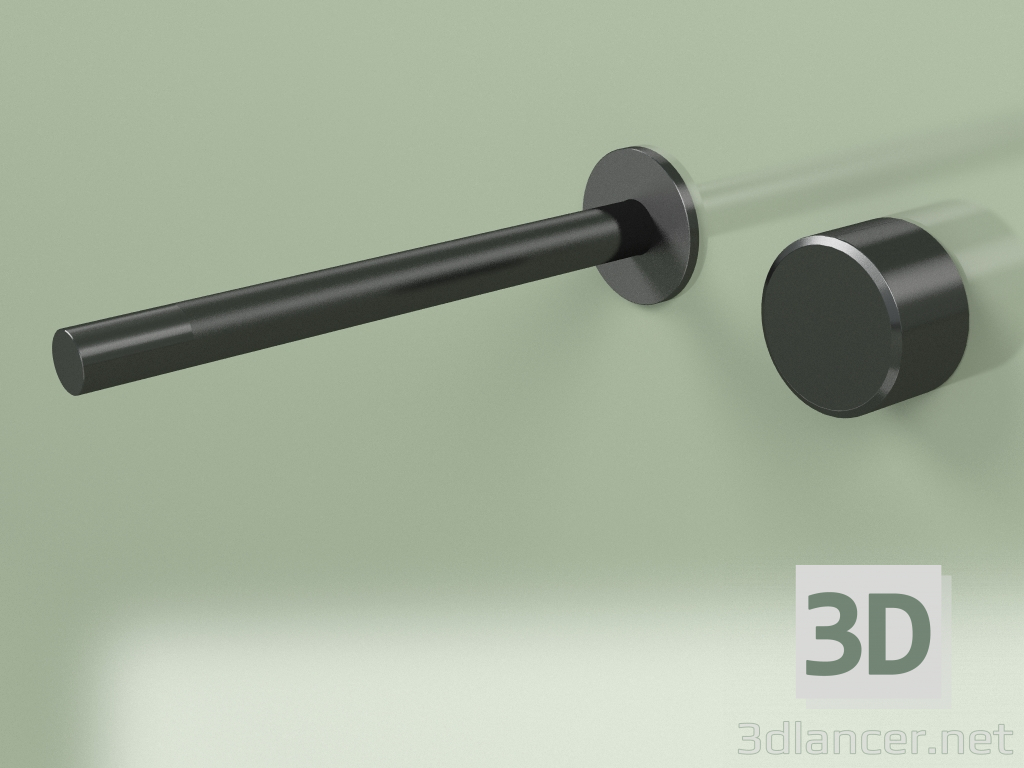 3d model Mezclador hidro-progresivo de pared con caño L 250 mm (16 11, ON) - vista previa