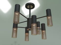 Pendant chandelier Tesoro 70125-8 (black)