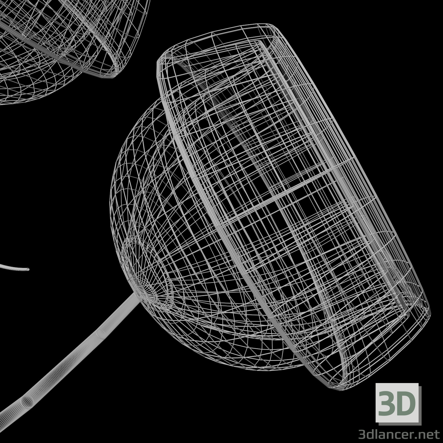 3d Квіткове бра модель купити - зображення