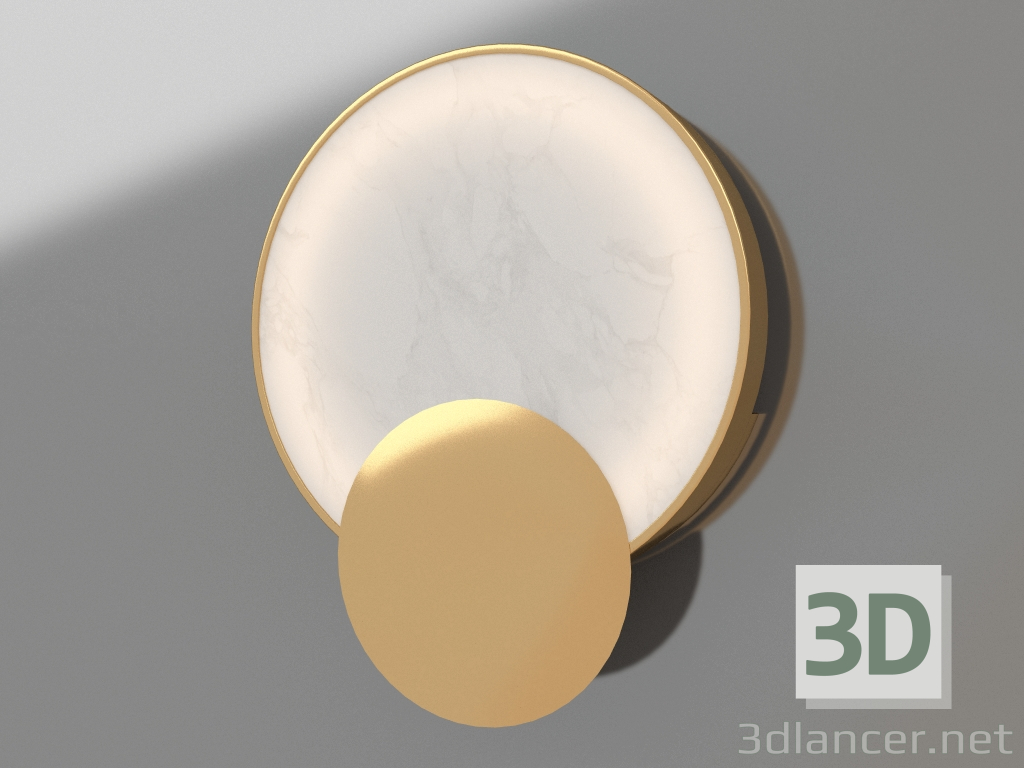 3d model Sconce Ceuta copper (07859.23) - preview