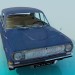 modèle 3D Volga GAZ-24 - preview