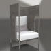 3d model Chaise longue capullo (gris cuarzo) - vista previa