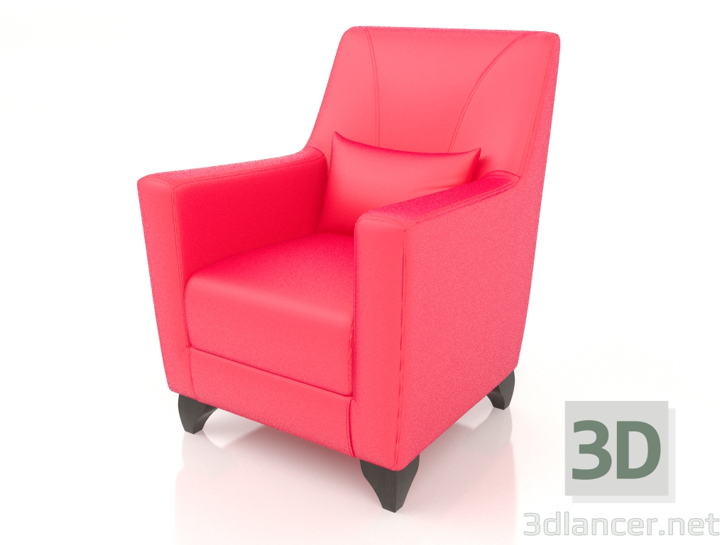 modèle 3D Chaise Kansas - preview