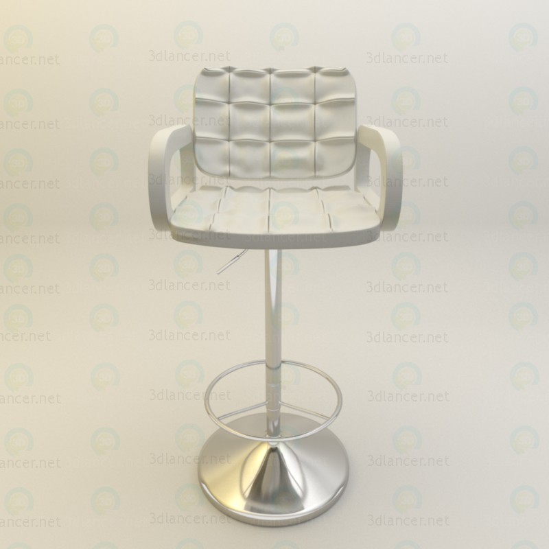 Taburete de cocina de bar 3D modelo Compro - render