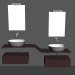 3d model Modular system for bathroom (song) (15) - preview