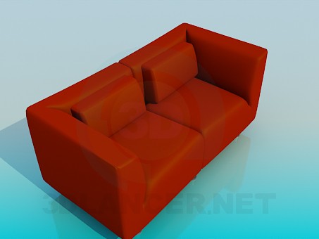 3D Modell Sofa - Vorschau