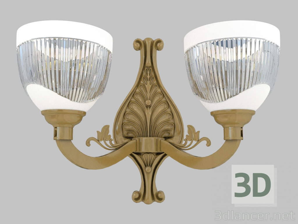 3d model Sconce Piemont (3998 2W) - preview