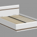 3d model Bed with rising frame 140 (TYPE 97) - preview