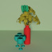 3d model VASE AND COPAS - preview