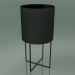 3d model Flower pot PASSPARTOUT (H 80 cm, Anthracite) - preview