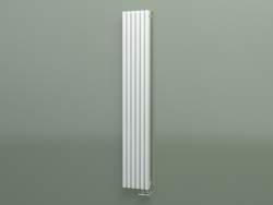 Radiatore verticale RETTA (6 sezioni 1800 mm 60x30, bianco opaco)